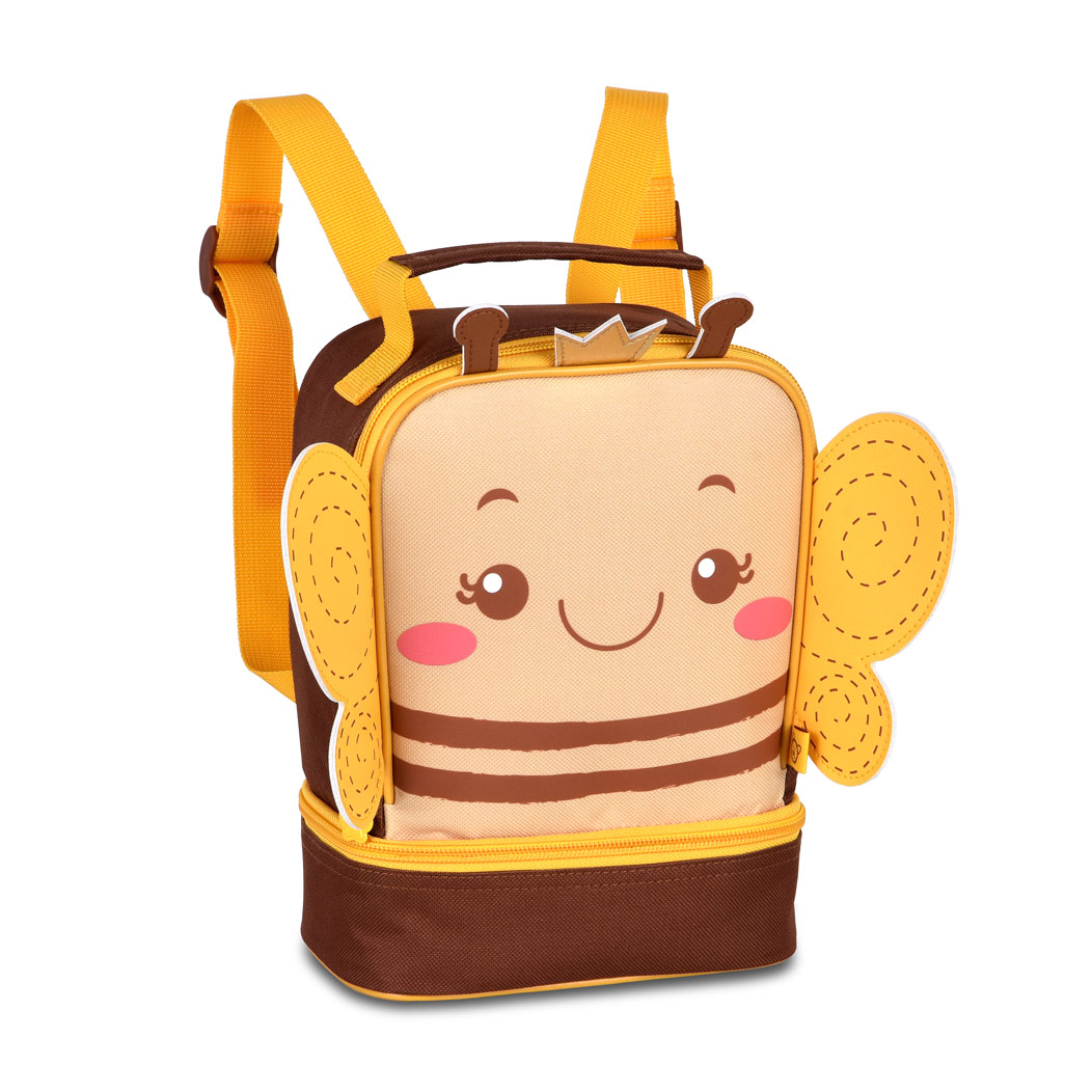 Lancheira Oficial Clio Pets Borboleta/Abelha - 9" | CP26265L - Imagem 2